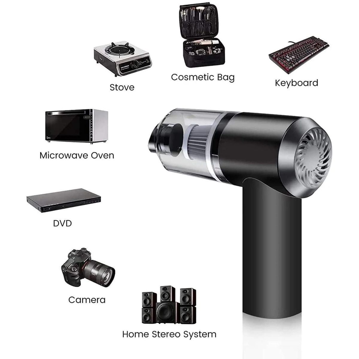 Portable Air Duster Wireless Vacuum Cleaner, 55% Discount For Today ( FAST BUY SMARTLY BUY) Enjoy Our Mega Sales ✨