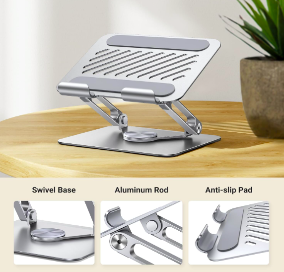 Rotating Base Laptop Stand