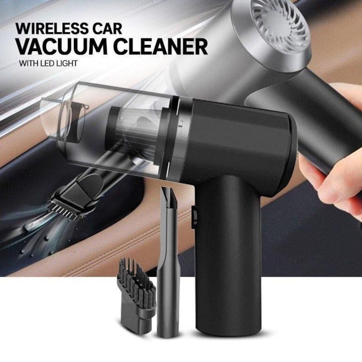 Portable Air Duster Wireless Vacuum Cleaner, 55% Discount For Today ( FAST BUY SMARTLY BUY) Enjoy Our Mega Sales ✨