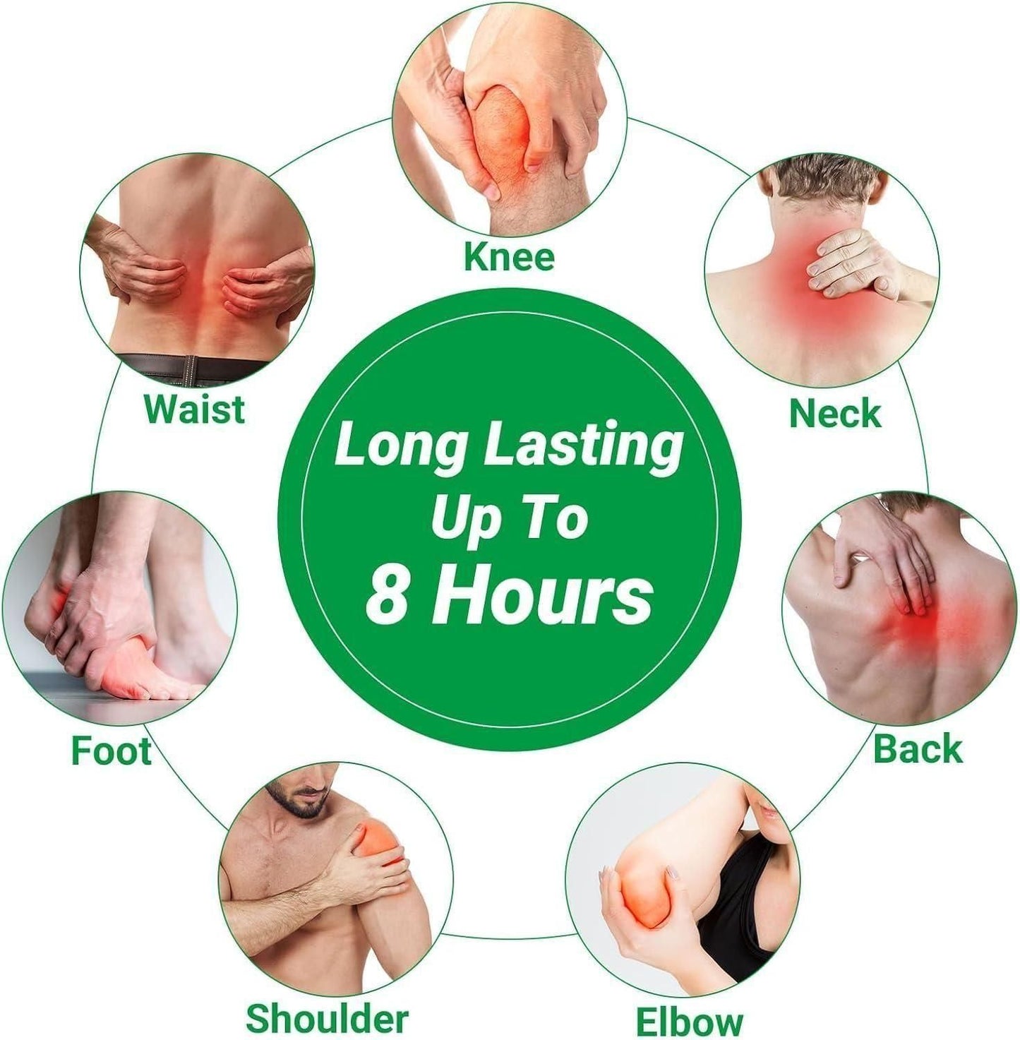 Herbal Knee Pain Relief Patches(20 Piece)