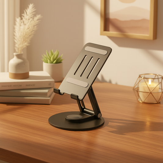 360° Rotatable Metal Phone/Tablet Stand