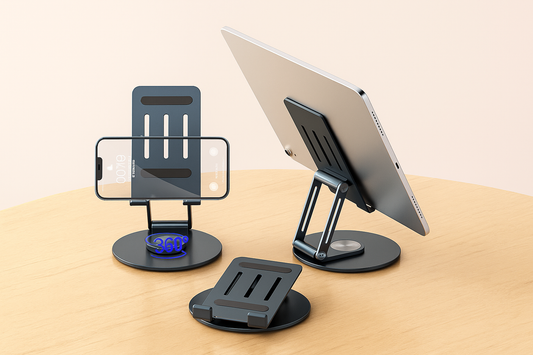 360° Rotatable Metal Phone/Tablet Stand