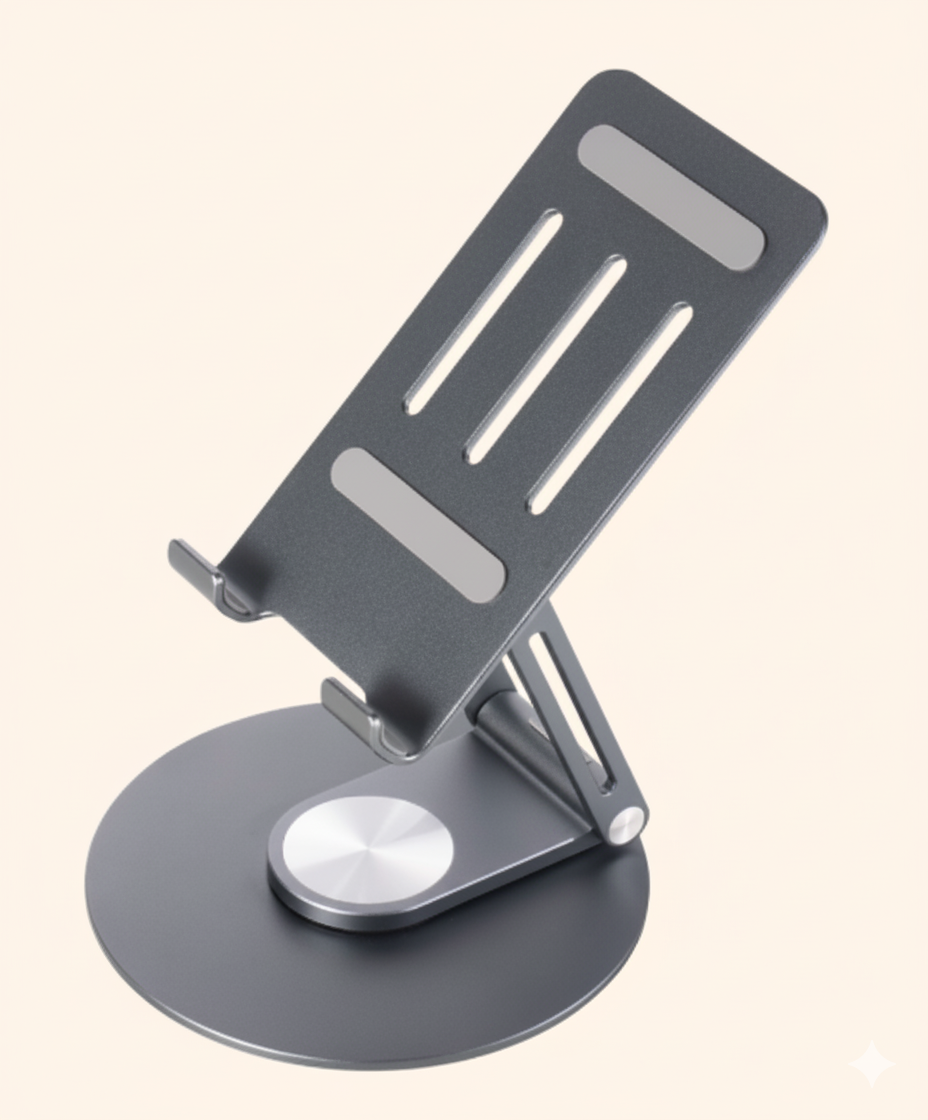 360° Rotatable Metal Phone/Tablet Stand
