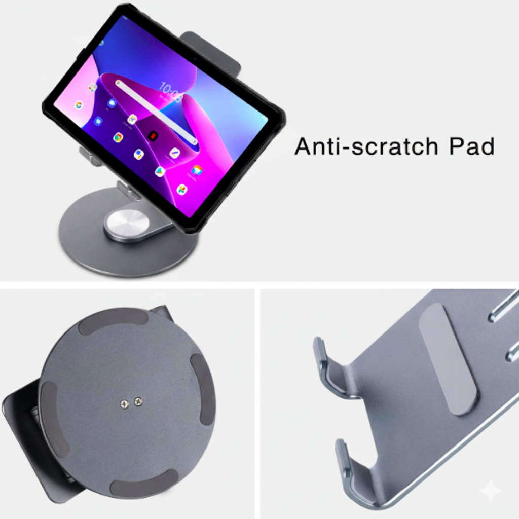 360° Rotatable Metal Phone/Tablet Stand