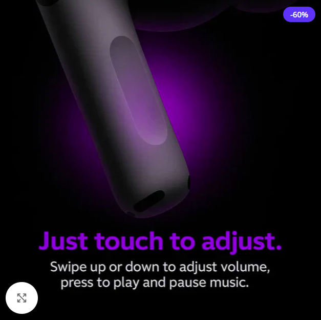 AIRPODS PRO 2 WITH ANC | Earphone pairing, Pop-Up Spatial Audio, Find my Device, Bluetooth 5.3 | Type-C Wireless Charging