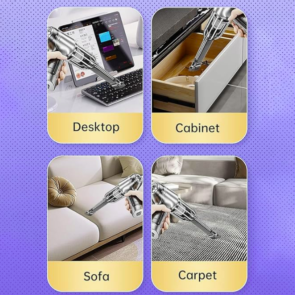 Portable Air Duster Wireless Vacuum Cleaner