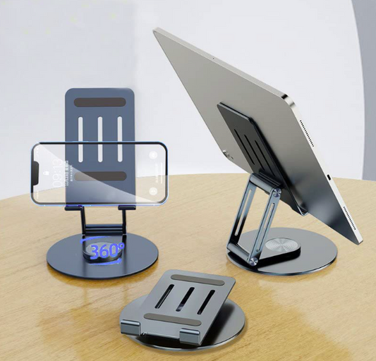 360° Rotatable Metal Phone/Tablet Stand