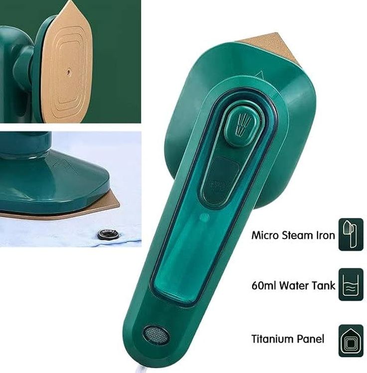 Iron-Travel Steamer Iron for Clothes , Portable Handheld Iron, Today Offer (45%Off For 12 Hours) Buy Now Save 400 Rs